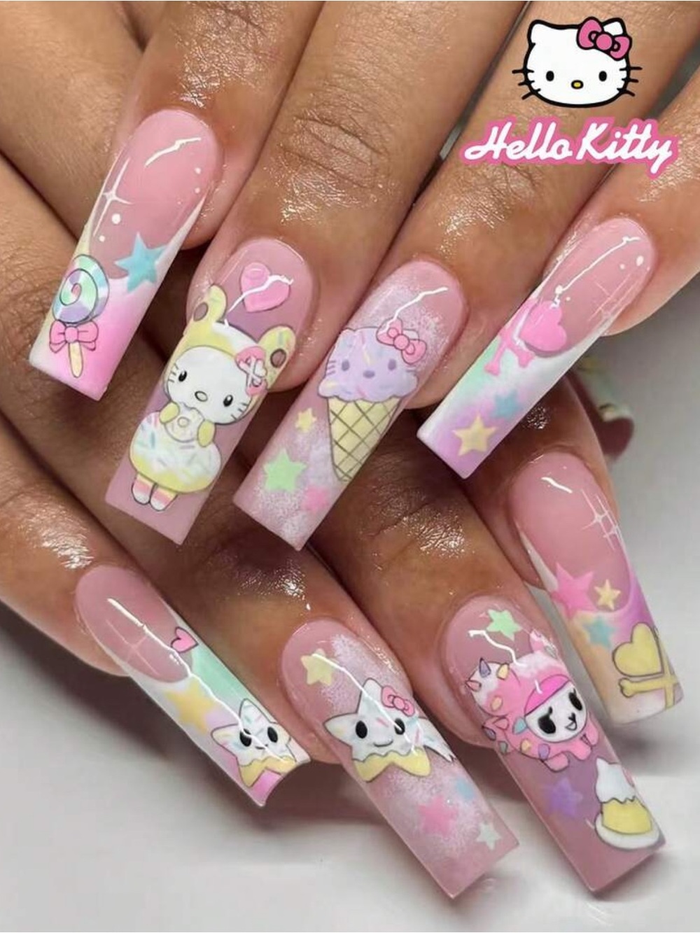 24pc Press On Nail Set from the Nail Bar 💅